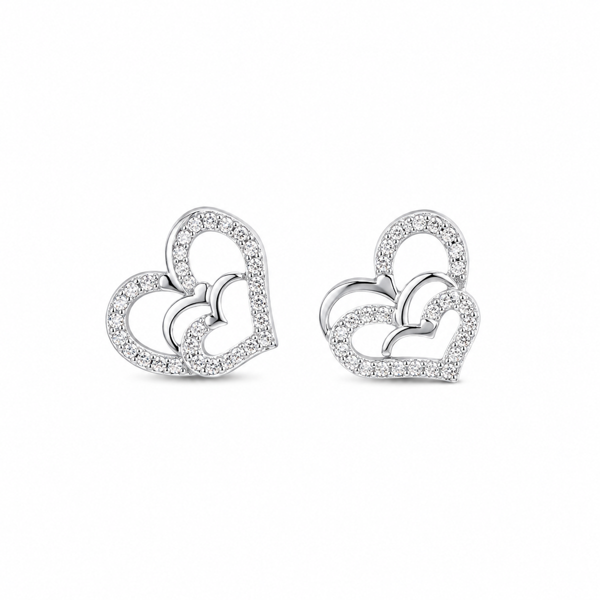 Eternal Embrace Studs by The 925 Club - image 2