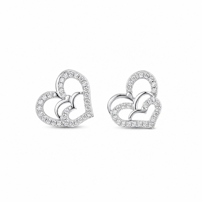 Eternal Embrace Studs by The 925 Club - image 2