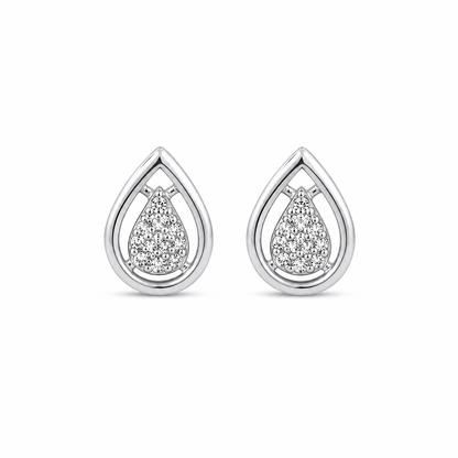 Shimmer Drop Earrings by The 925 Club - image 2