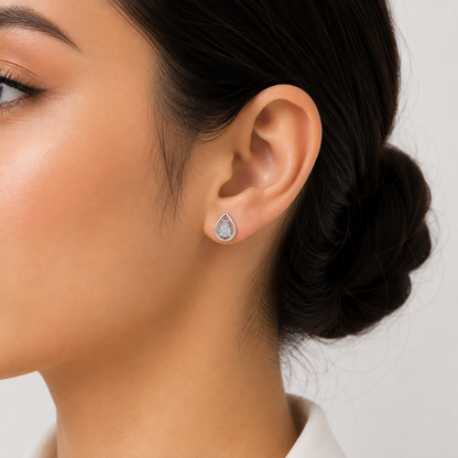Shimmer Drop Earrings by The 925 Club - image 3