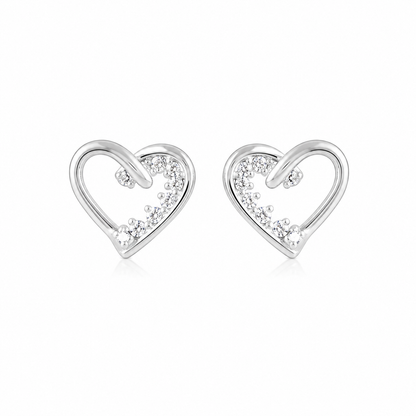 Sweetheart Shine Studs by The 925 Club - image 2
