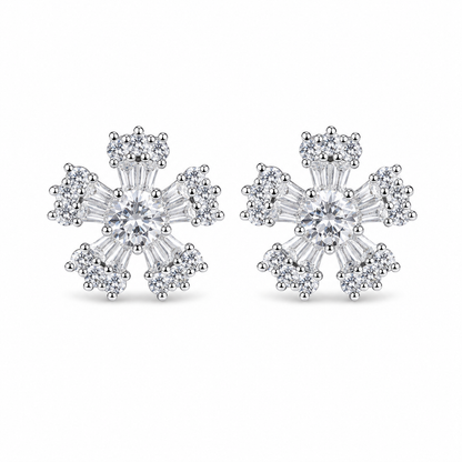 Sparkle Flora Earrings by The 925 Club - image 2