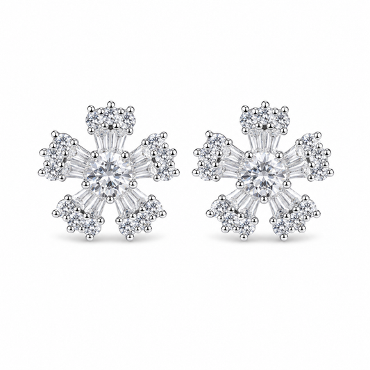 Sparkle Flora Earrings by The 925 Club - image 2