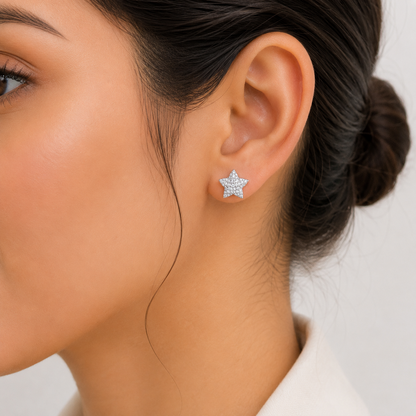 Twinkle Star Studs by The 925 Club - image 3