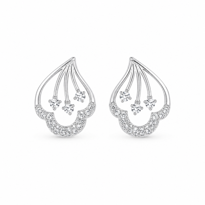 Elara Teardrop Studs by The 925 Club - image 2