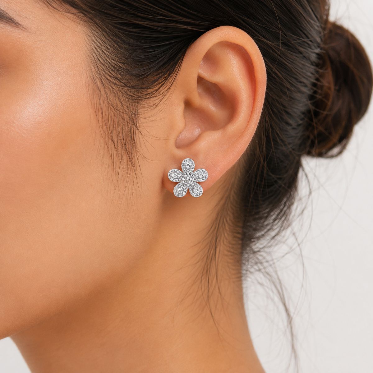 Blooming Grace Earrings by The 925 Club - image 3