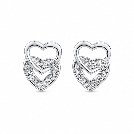 Love Link Studs by The 925 Club - image 2