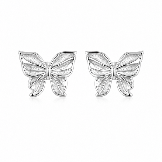 Elegant Butterfly Earrings by The 925 Club - image 2