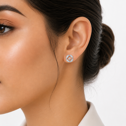 Celestial Twist Studs by The 925 Club - image 3