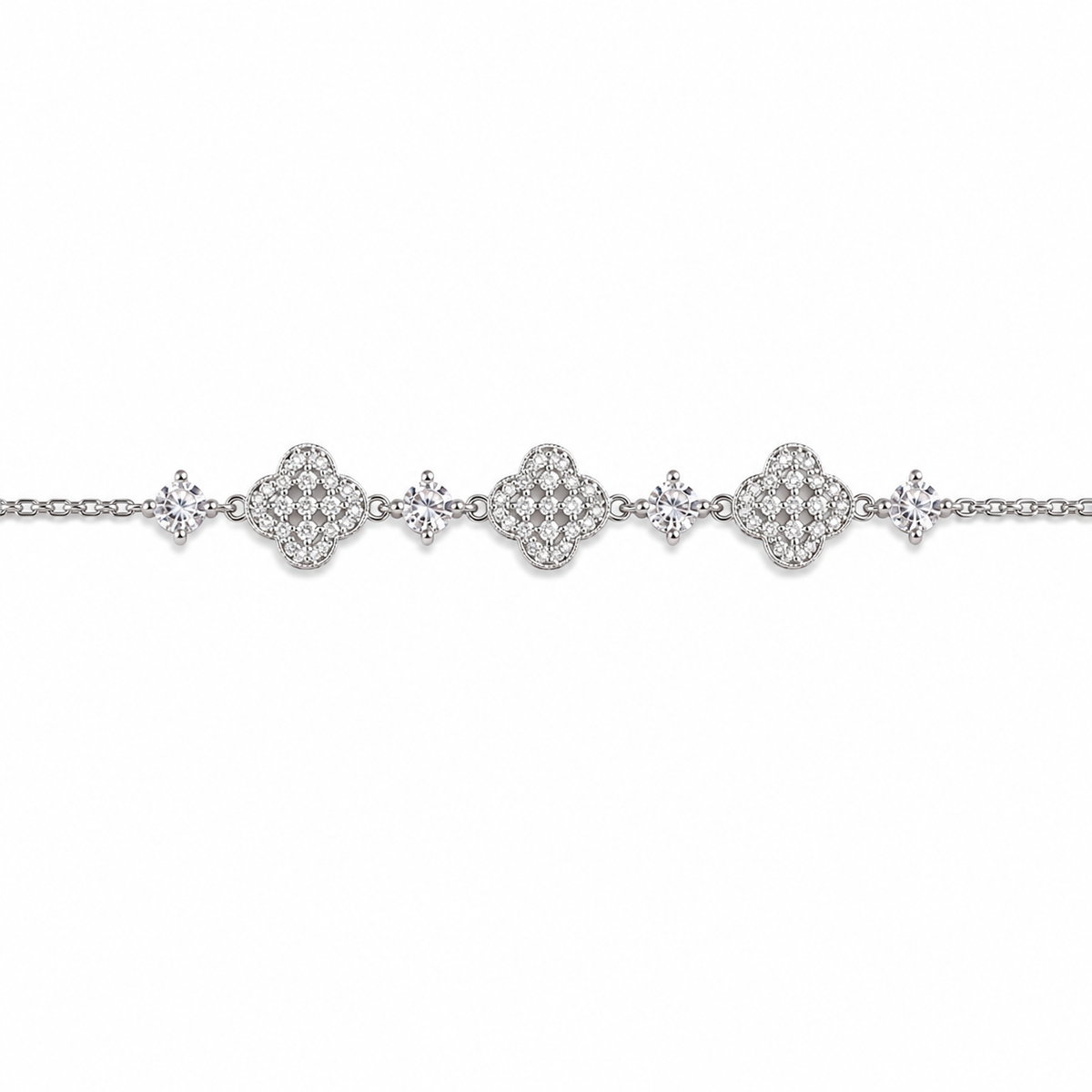Clover Spark Bracelet by The 925 Club - image 2