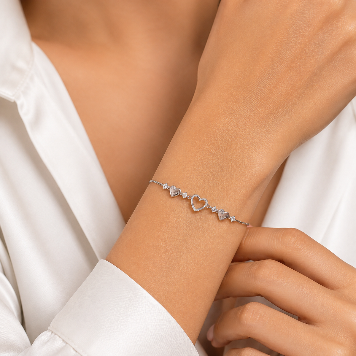 Love Story Bracelet by The 925 Club - image 3