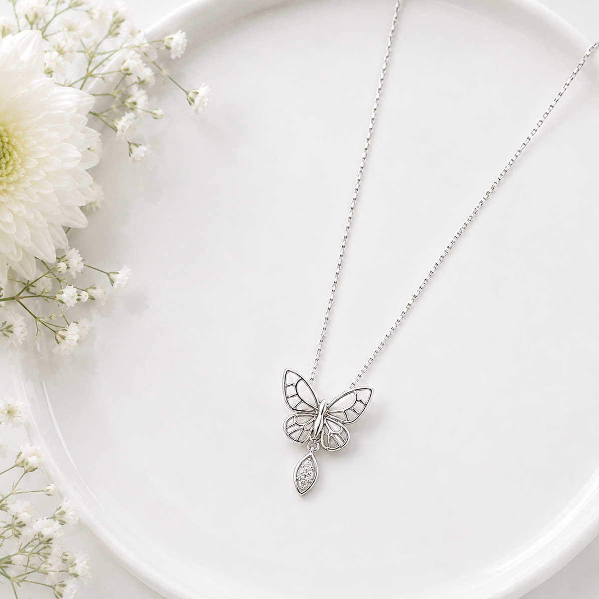 Whispering Wings Pendant by The 925 Club - image 3