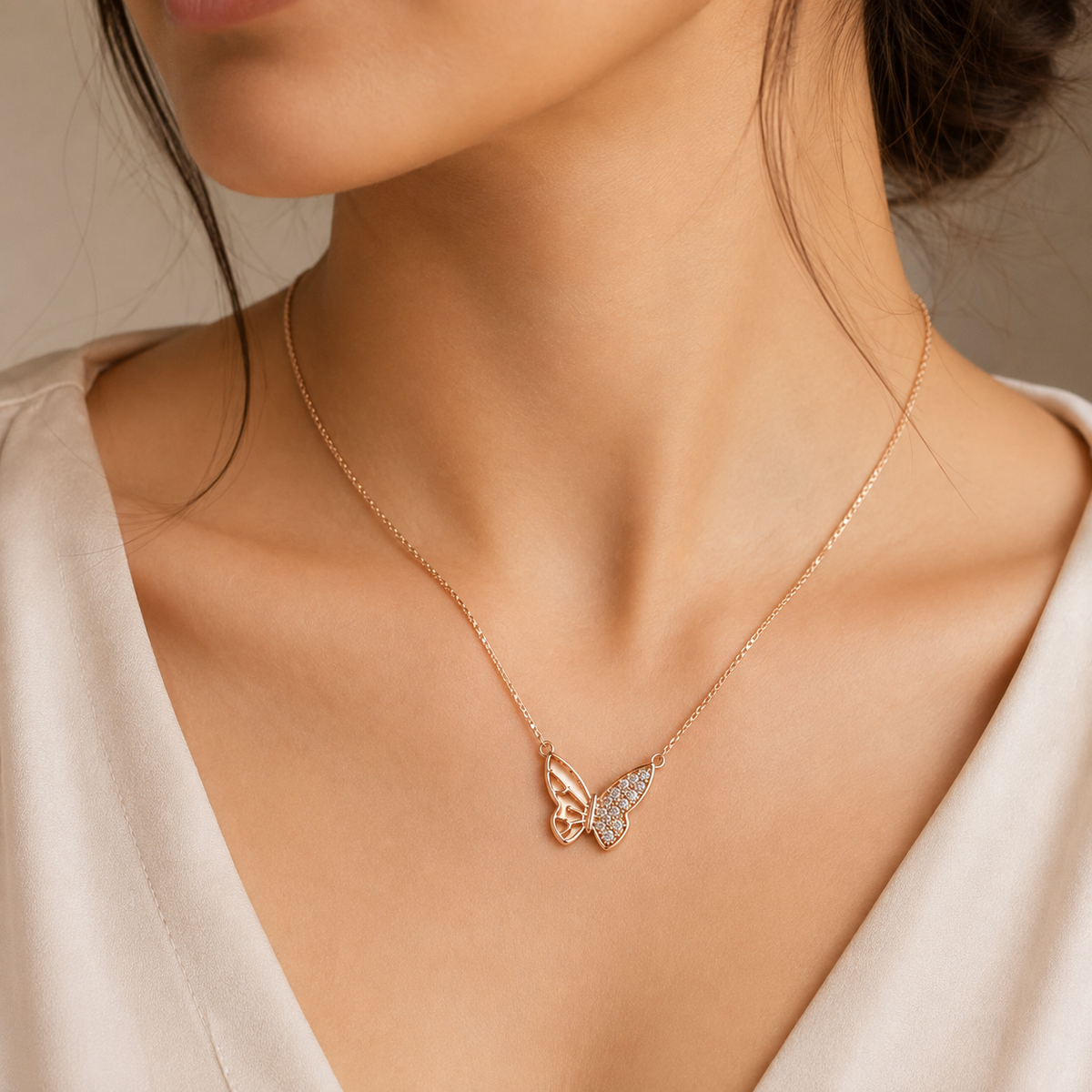 Butterfly Grace Pendant by The 925 Club - image 4