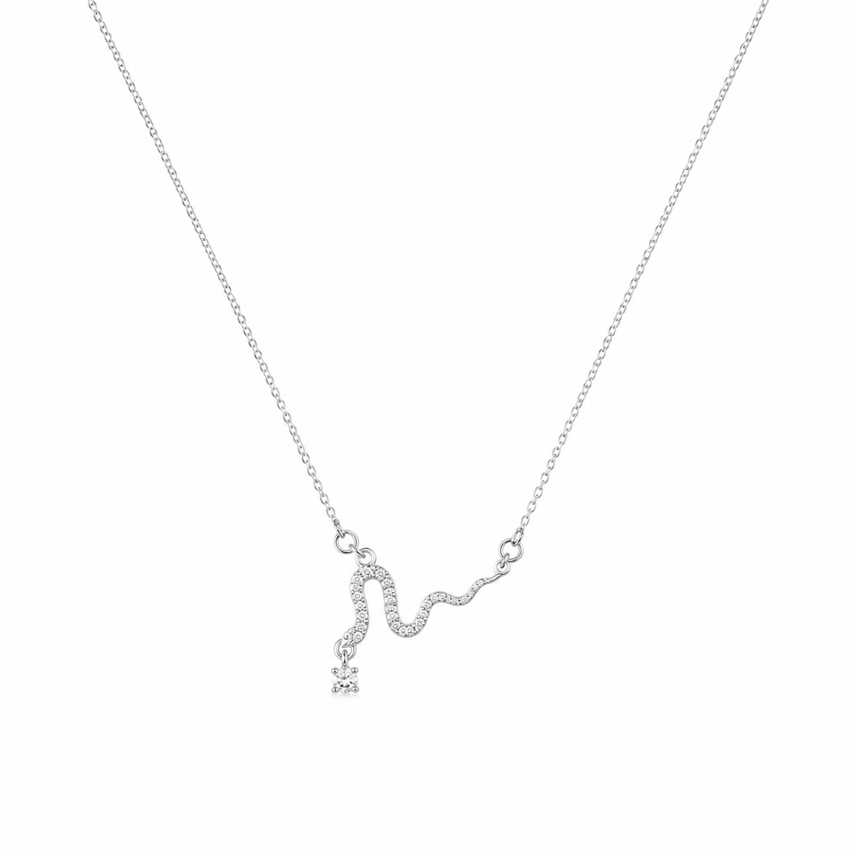 Serpent Spark Pendant by The 925 Club - image 2