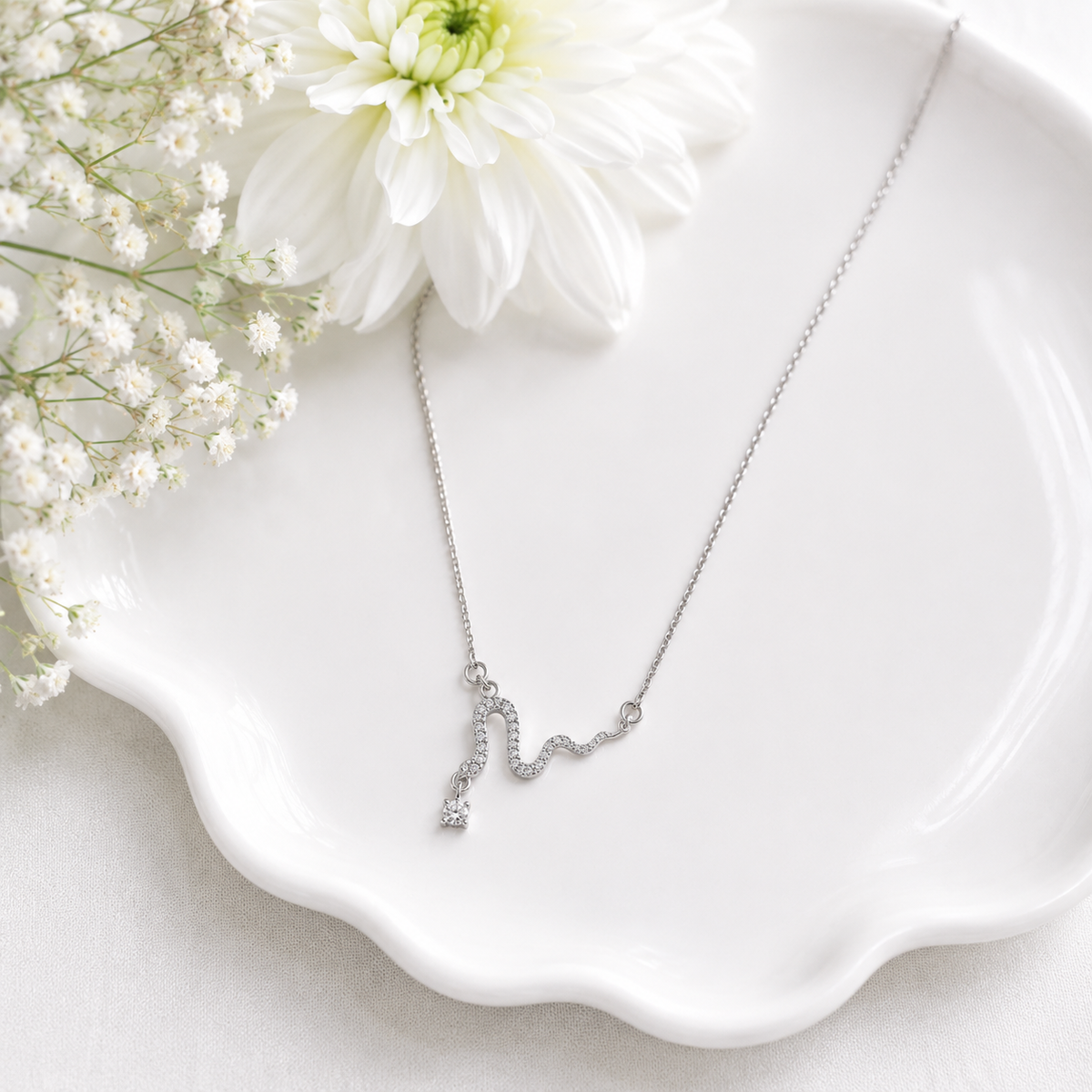 Serpent Spark Pendant by The 925 Club - image 3