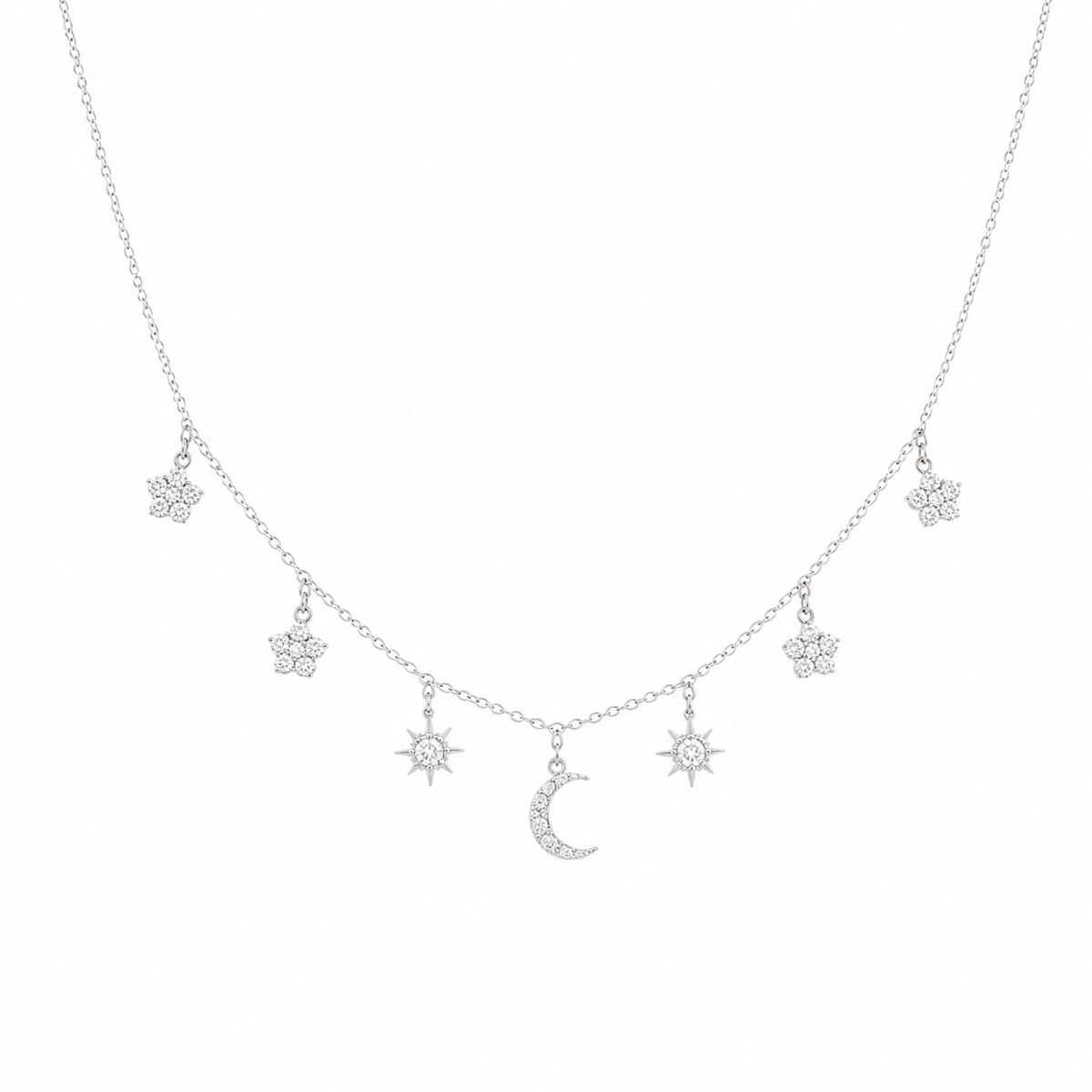 Moonlit Charm Necklace by The 925 Club - image 2