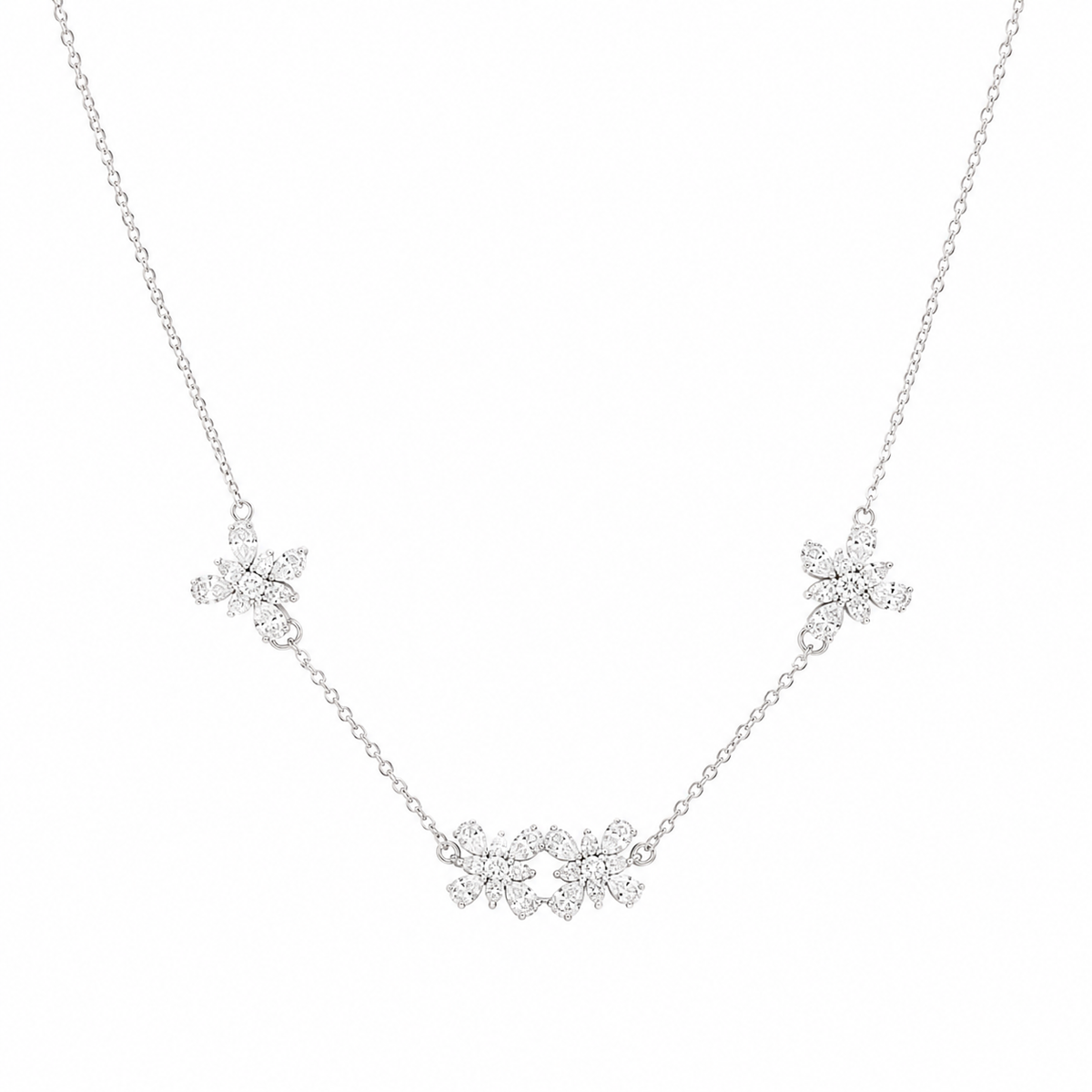 Blossom Grace Necklace by The 925 Club - image 2