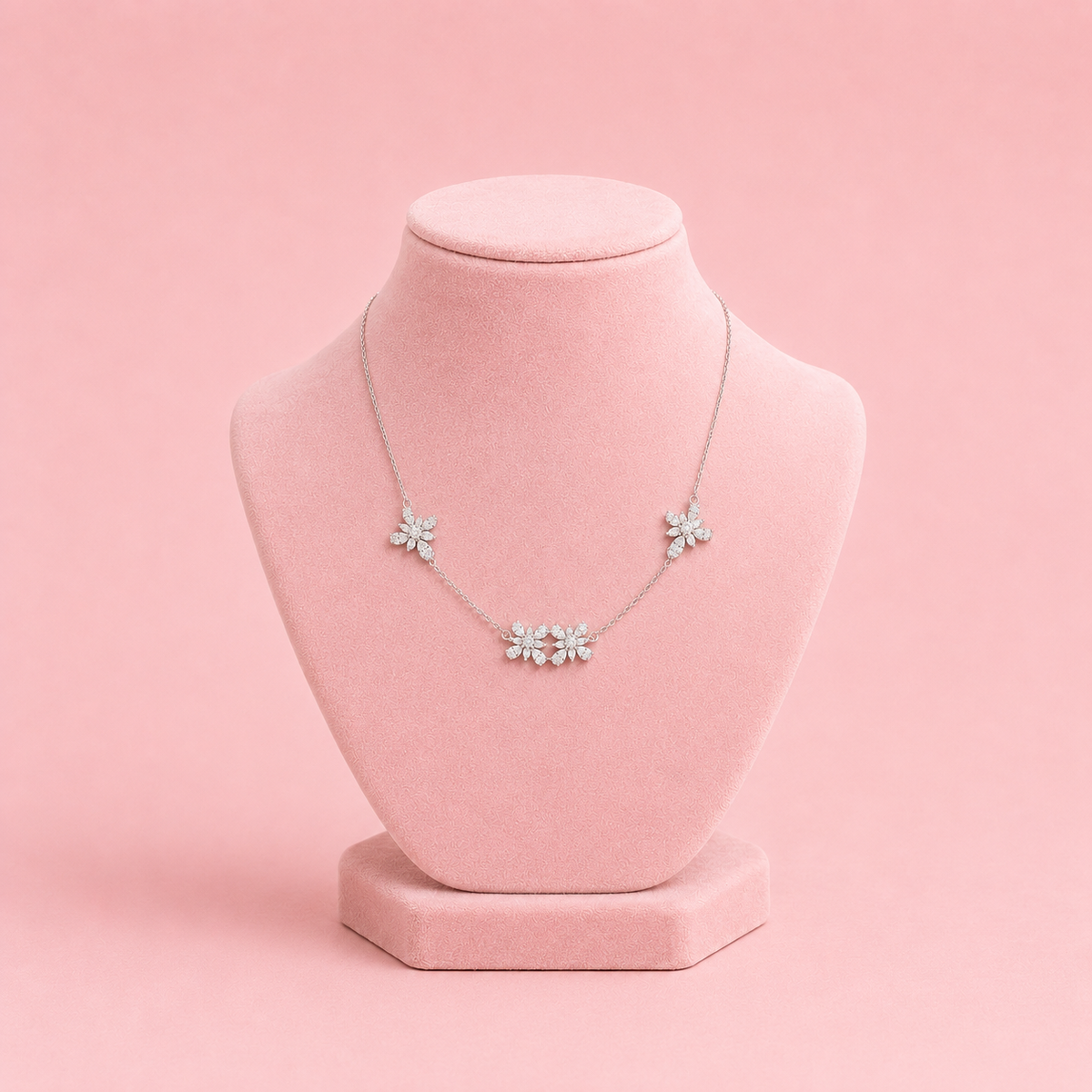 Blossom Grace Necklace by The 925 Club - image 3