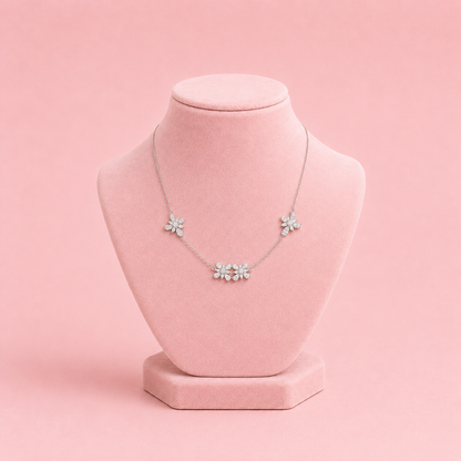 Blossom Grace Necklace by The 925 Club - image 3