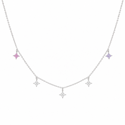 Pastel Spark Necklace by The 925 Club - image 2