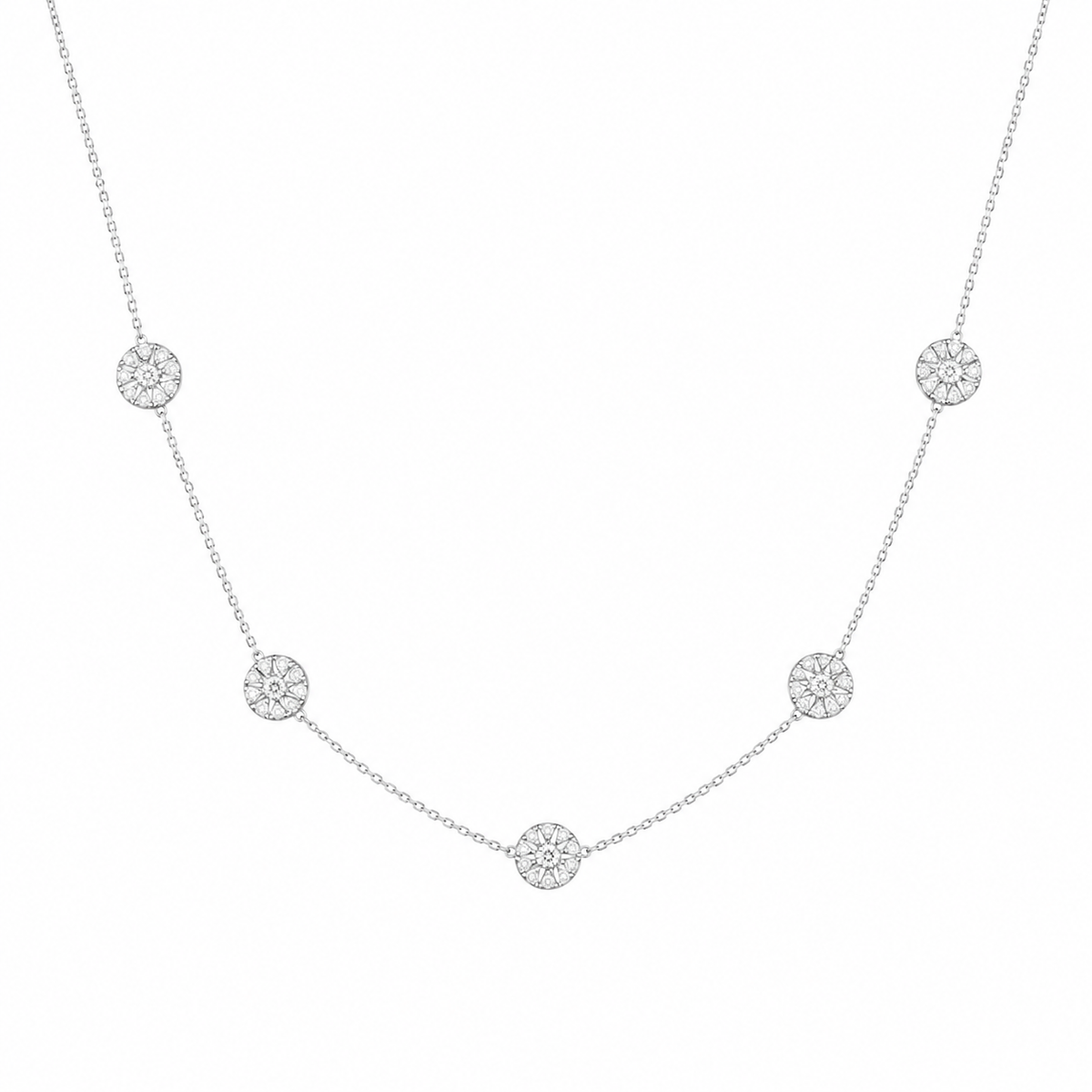 Snow Blossom Necklace by The 925 Club - image 2