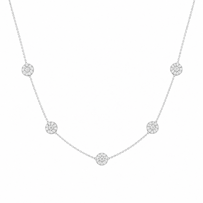 Snow Blossom Necklace by The 925 Club - image 2