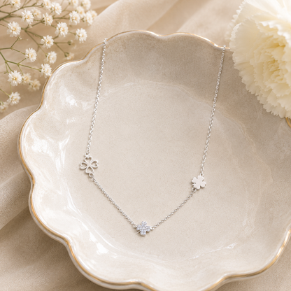 Bloom Trio Chain by The 925 Club - image 3