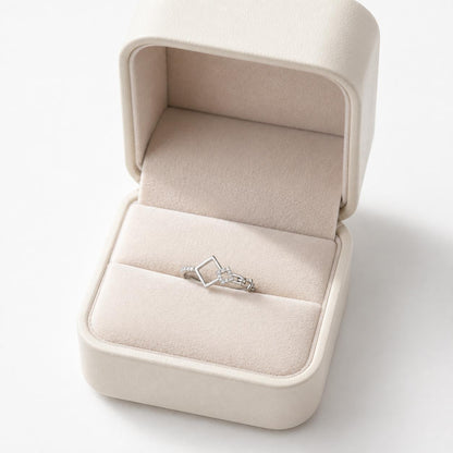 Modern Muse Adjustable Ring by The 925 Club