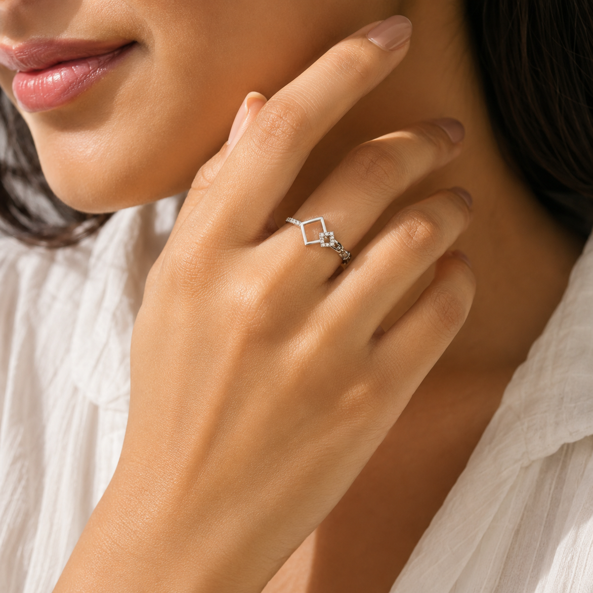 Modern Muse Adjustable Ring by The 925 Club - image 3