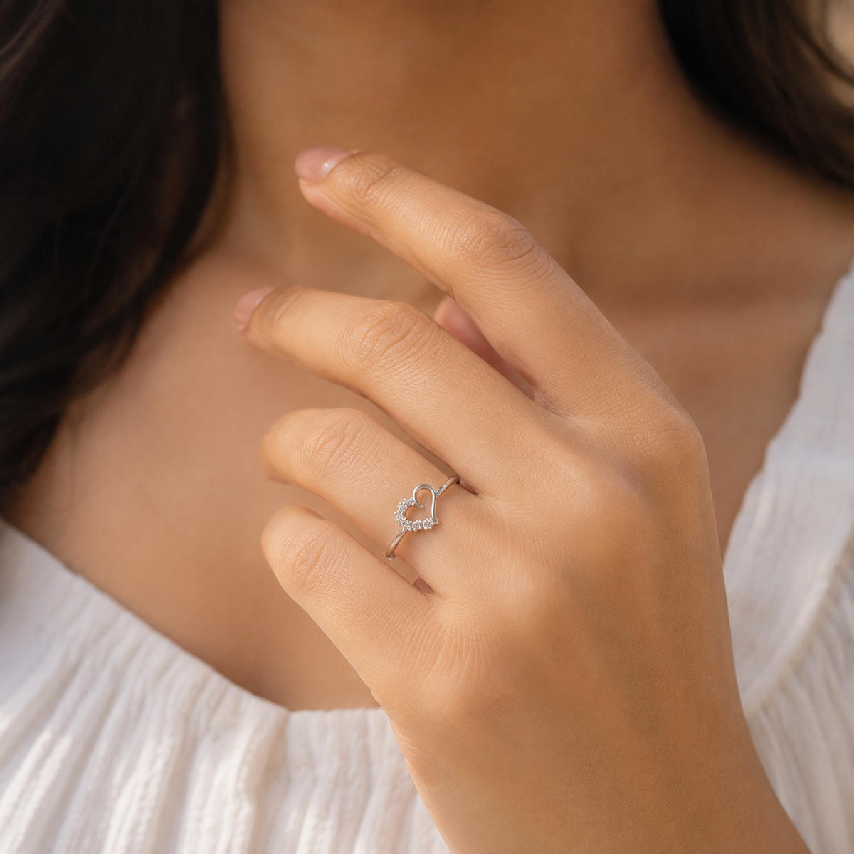 Endless Love Adjustable Ring by The 925 Club - image 3