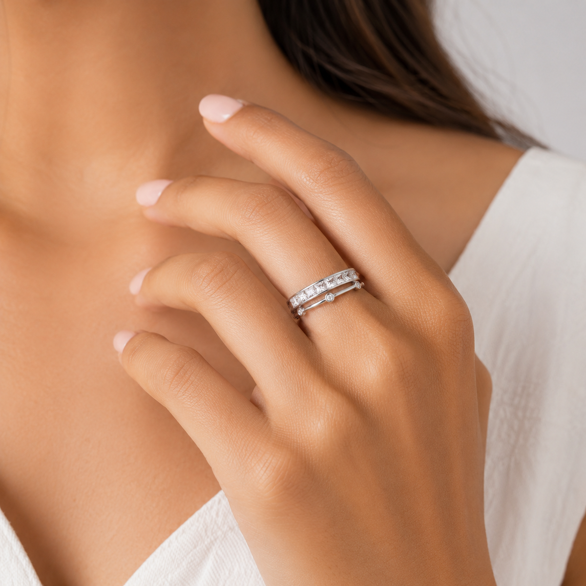 Sparkline Adjustable Ring by The 925 Club - image 3