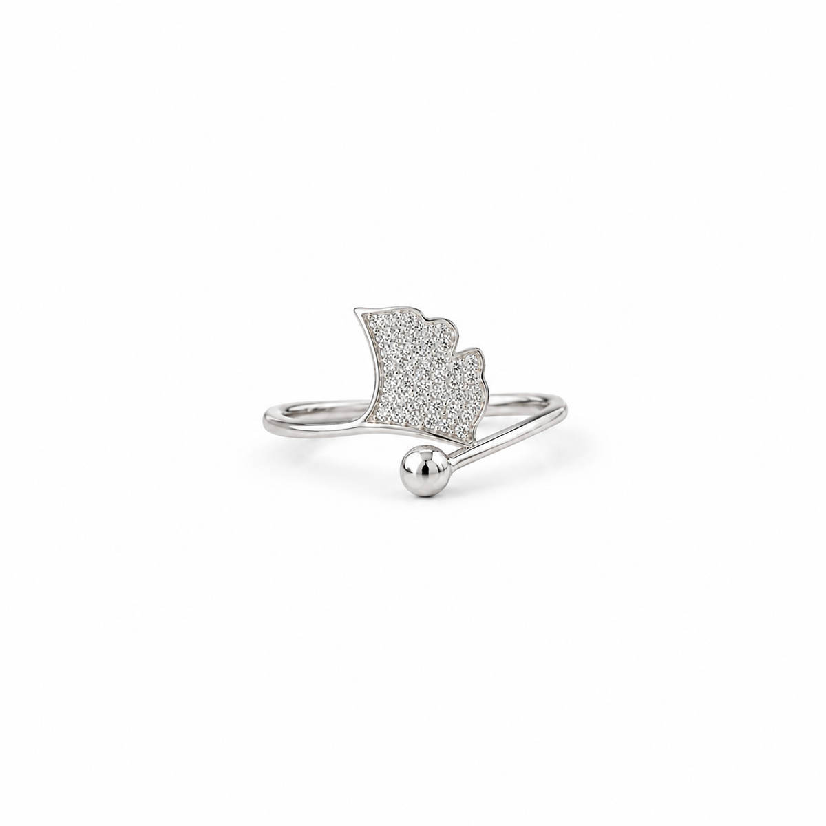 Feline Fancy Adjustable Ring by The 925 Club - image 2