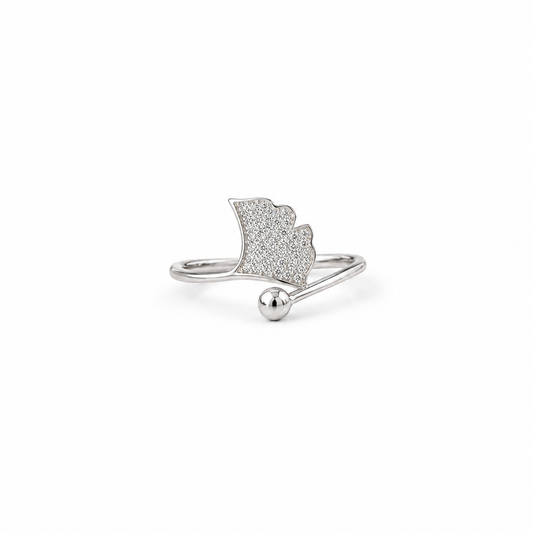 Feline Fancy Adjustable Ring by The 925 Club - image 2