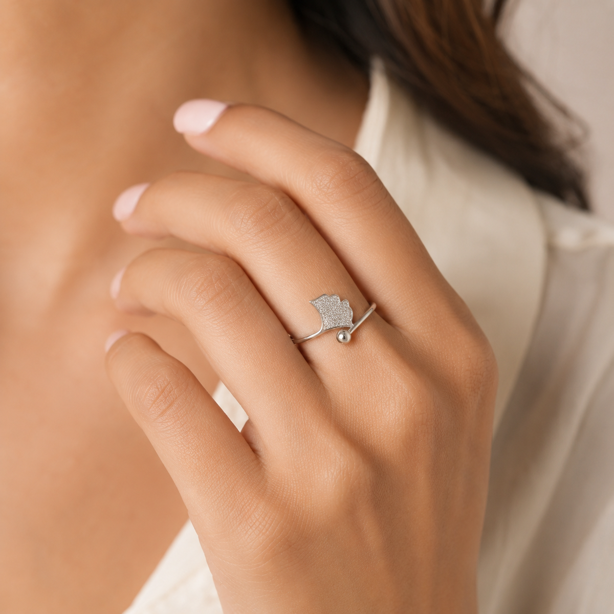 Feline Fancy Adjustable Ring by The 925 Club - image 3