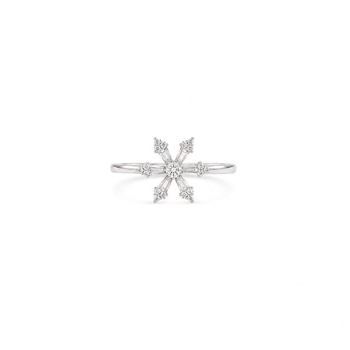 Snow Kiss Adjustable Ring by The 925 Club - image 2