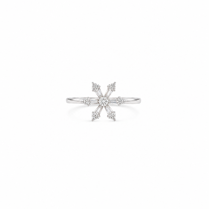 Snow Kiss Adjustable Ring by The 925 Club - image 2