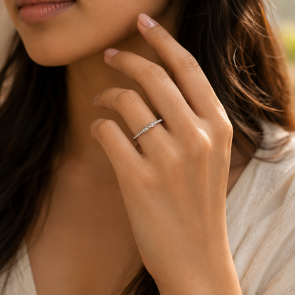 Evermore Adjustable Ring by The 925 Club - image 3