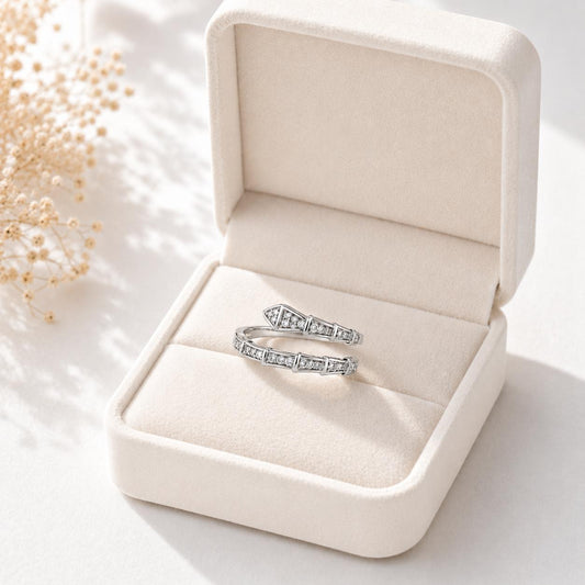 Serpenti Adjustable Ring by The 925 Club